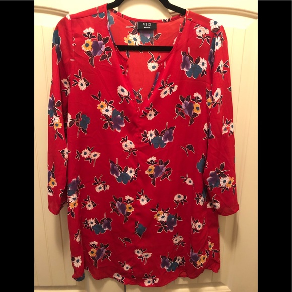 Vici Dresses & Skirts - Verbena Printed Tunic